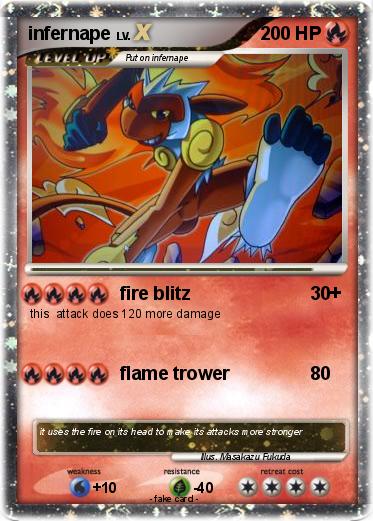 Pokemon infernape