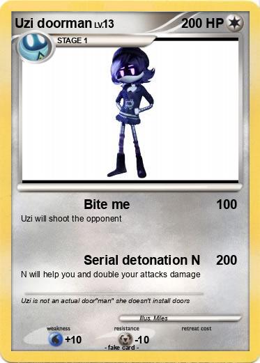 Pokemon Uzi doorman