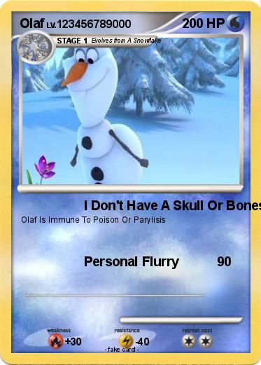 Pokemon Olaf