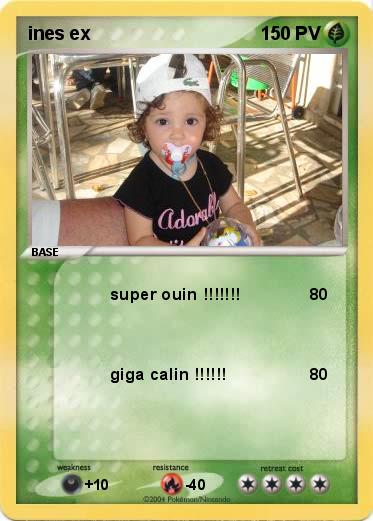 Pokemon ines ex