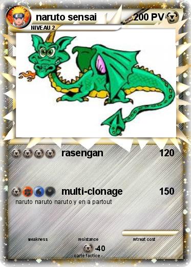 Pokemon naruto sensai