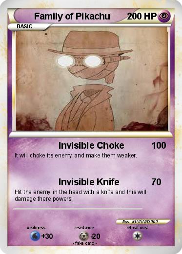 Pokemon Family of Pikachu