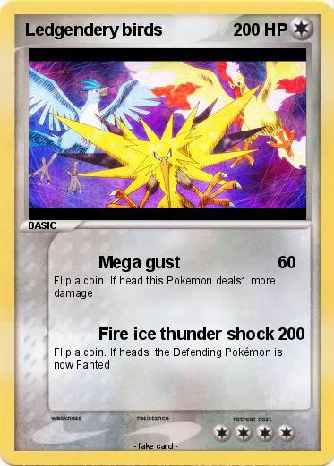Pokemon Ledgendery birds