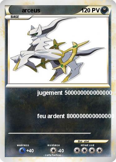 Pokemon arceus