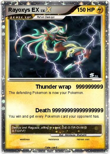Pokemon Rayoxys EX