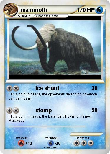 Pokemon mammoth