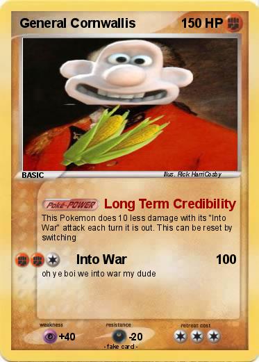 Pokemon General Cornwallis