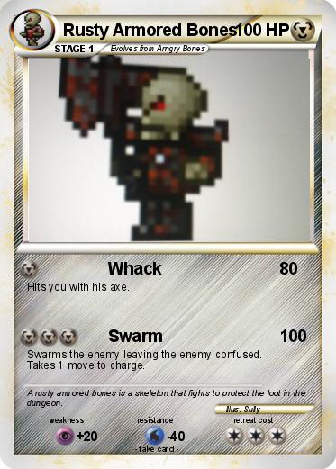 Pokemon Rusty Armored Bones