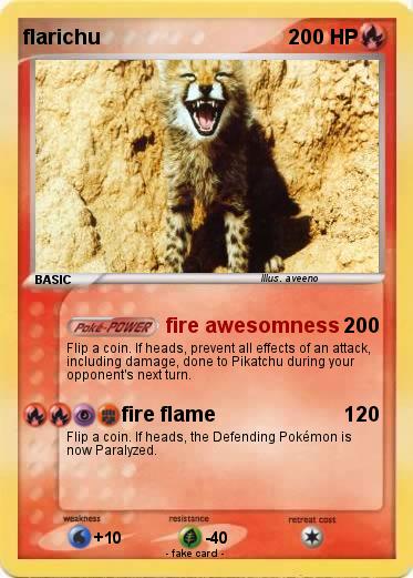 Pokemon flarichu