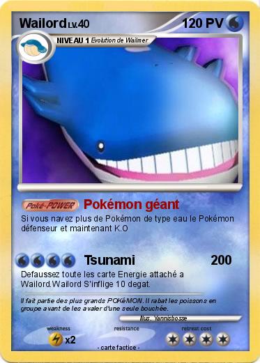 Pokemon Wailord