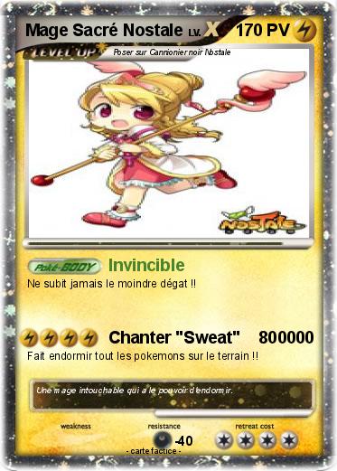 Pokemon Mage Sacré Nostale
