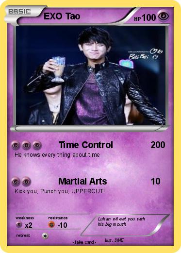 Pokemon EXO Tao