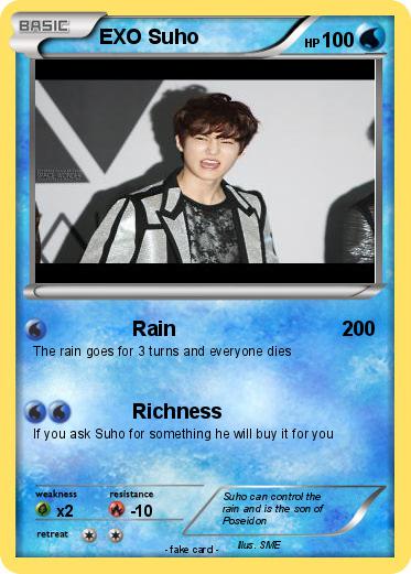 Pokemon EXO Suho