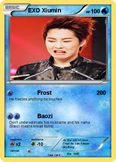 Pokemon EXO Xiumin