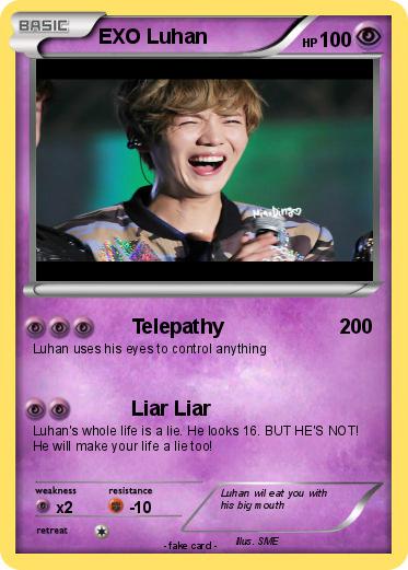 Pokemon EXO Luhan