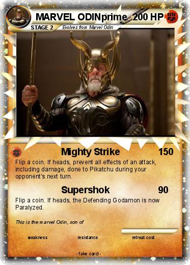 Pokemon MARVEL ODINprime