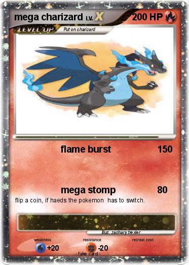 Pokemon mega charizard