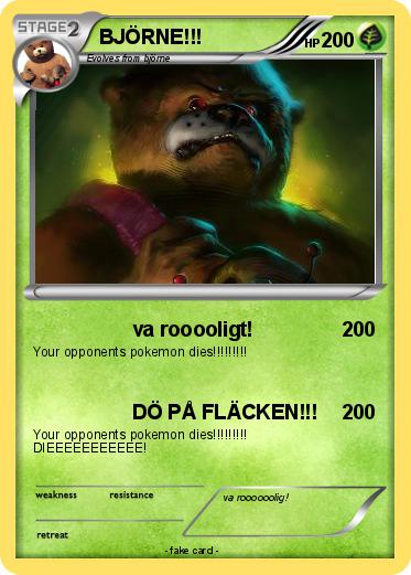 Pokemon BJÖRNE!!!