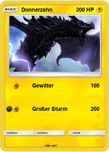 Pokemon Donnerzahn