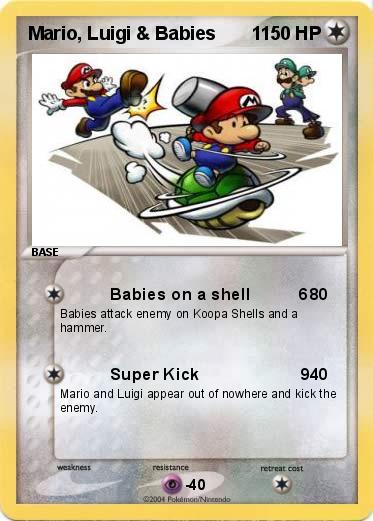 Pokemon Mario, Luigi & Babies       1