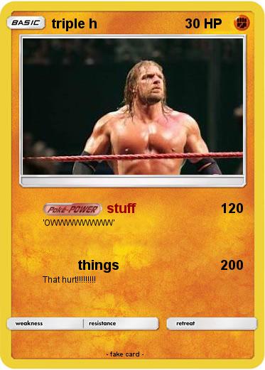 Pokemon triple h