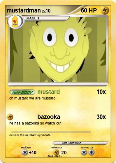 Pokemon mustardman