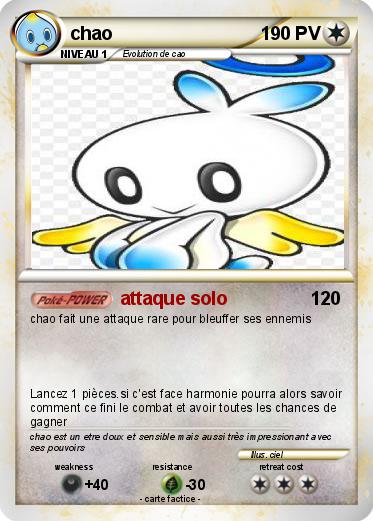 Pokemon chao