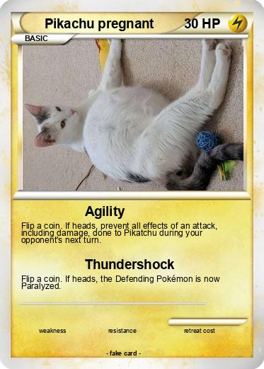 Pokemon Pikachu pregnant
