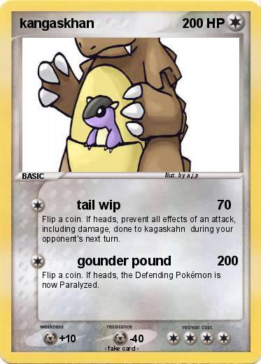 Pokemon kangaskhan
