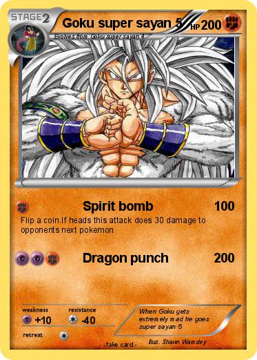 Pokemon Goku super sayan 5