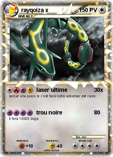 Pokemon rayqoiza x
