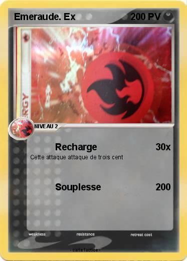 Pokemon Emeraude. Ex