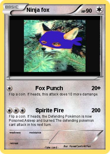 Pokemon Ninja fox