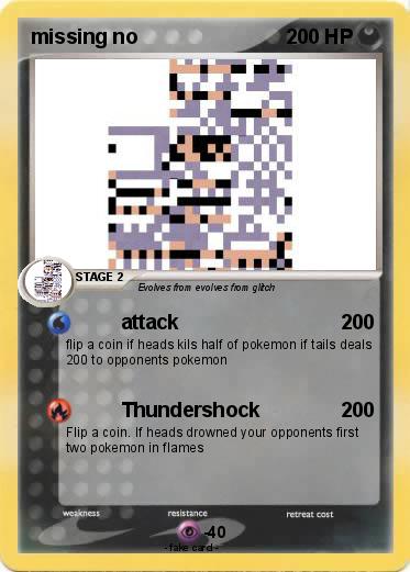 Pokemon missing no