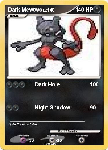 Pokemon Dark Mewtwo