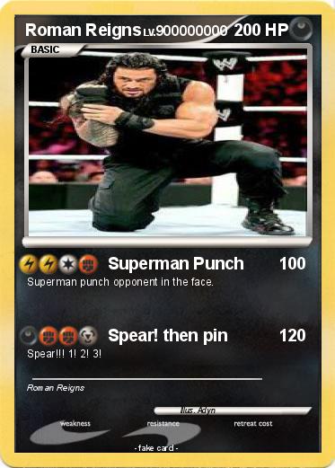Pokemon Roman Reigns
