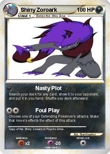 Pokemon Shiny Zoroark