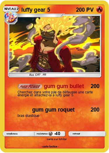 Pokemon luffy gear 5