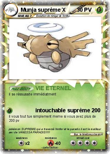 Pokemon Munja suprème X