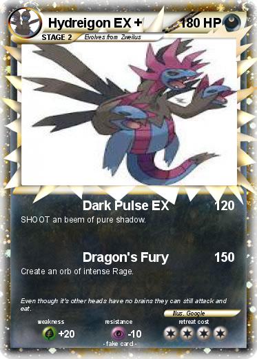 Pokemon Hydreigon EX +