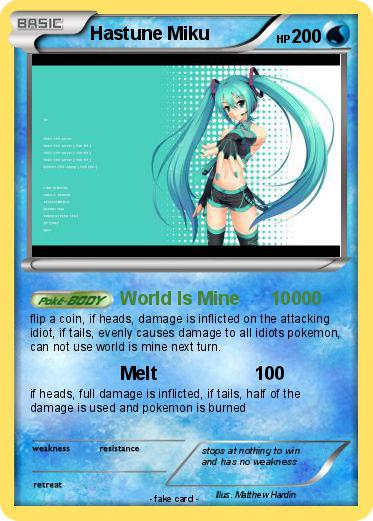 Pokemon Hastune Miku
