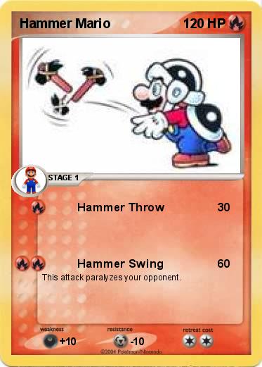 Pokemon Hammer Mario