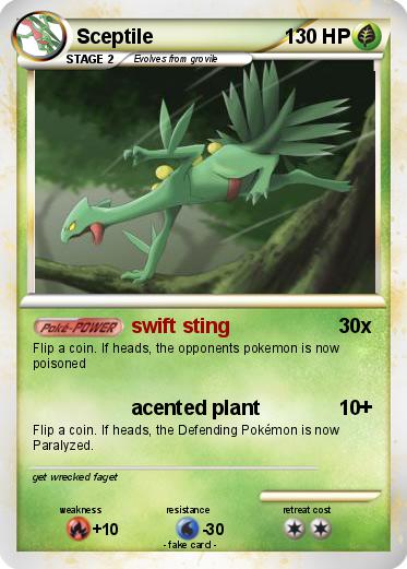 Pokemon Sceptile