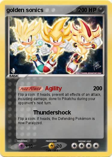 Pokemon golden sonics