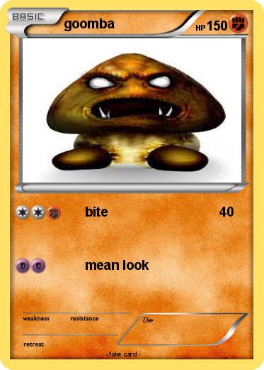 Pokemon goomba