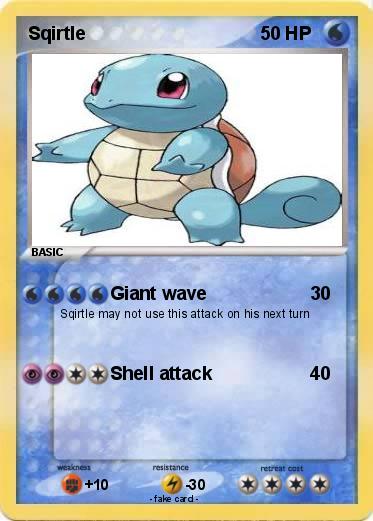 Pokemon Sqirtle