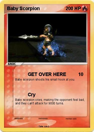 Pokemon Baby Scorpion
