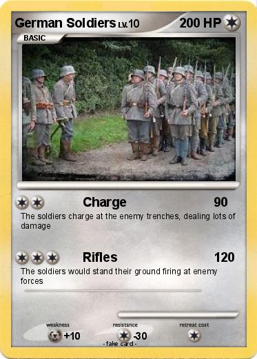 Pokemon German Soldiers