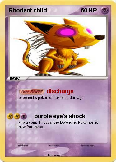 Pokemon Rhodent child