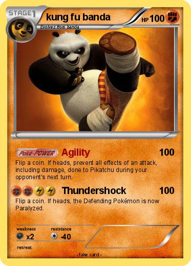 Pokemon kung fu banda